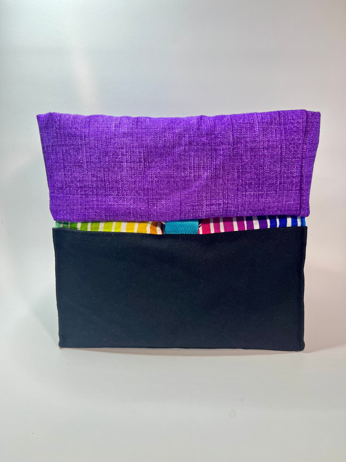 Rainbow Roll Top Bag
