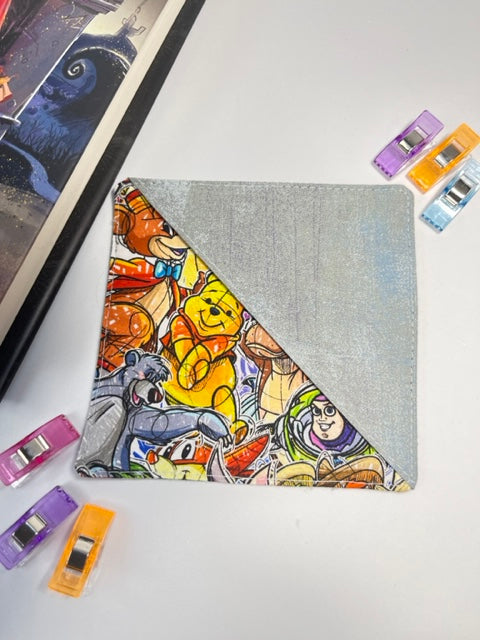 Character Stacked Grey Bookmark