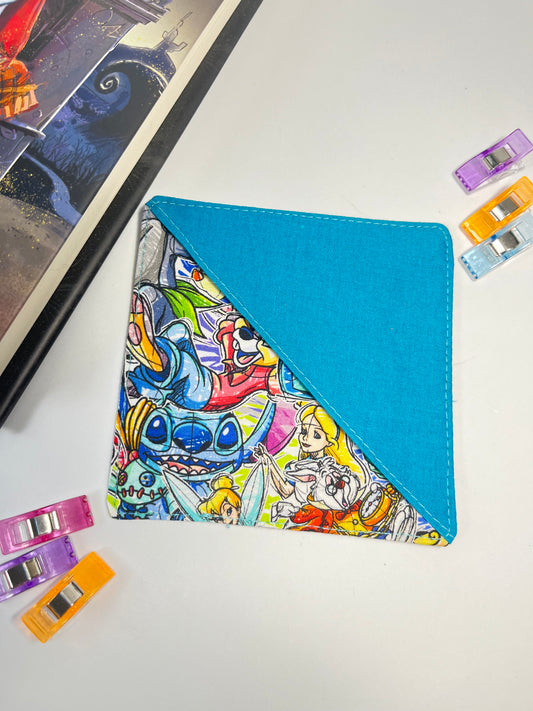 Character Stacked Blue Bookmark