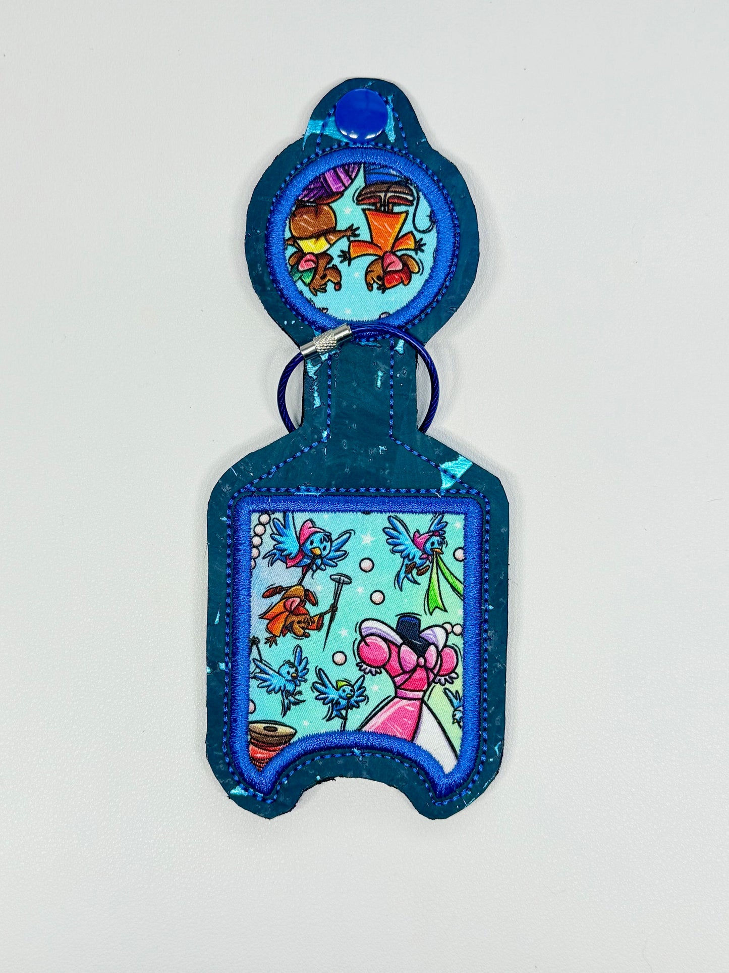 Cinderella Snap Tab Sanitizer Holder