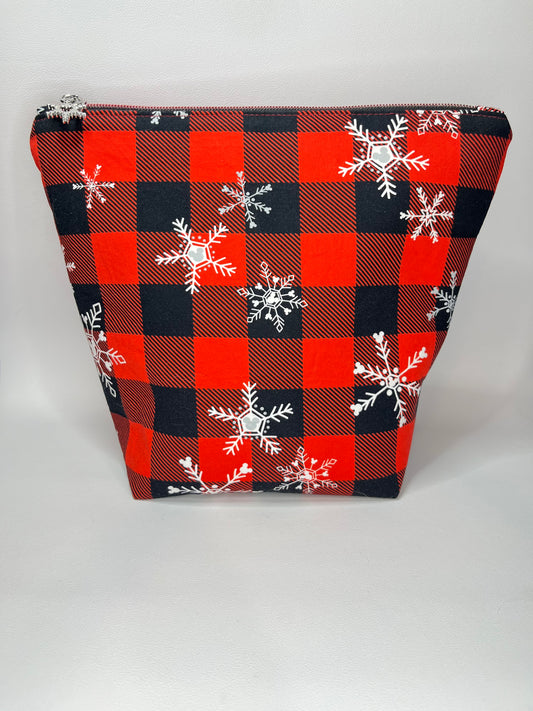 Snowflake Large Pouch