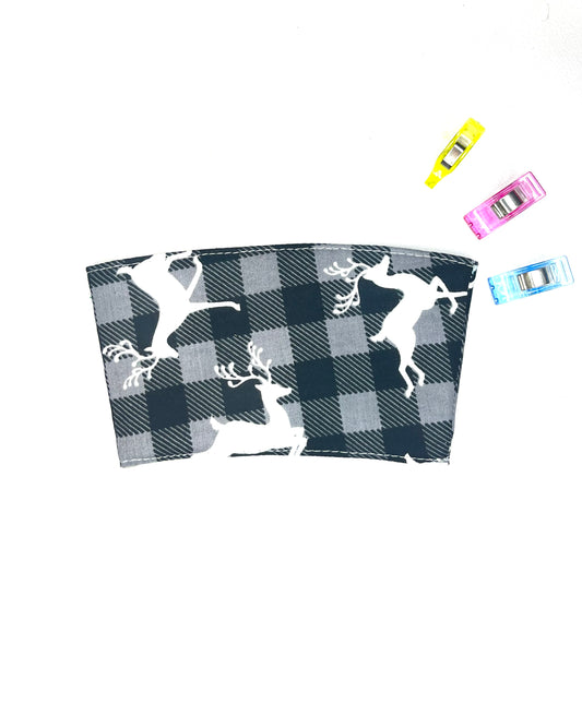 Reindeer Coffee Sleeve