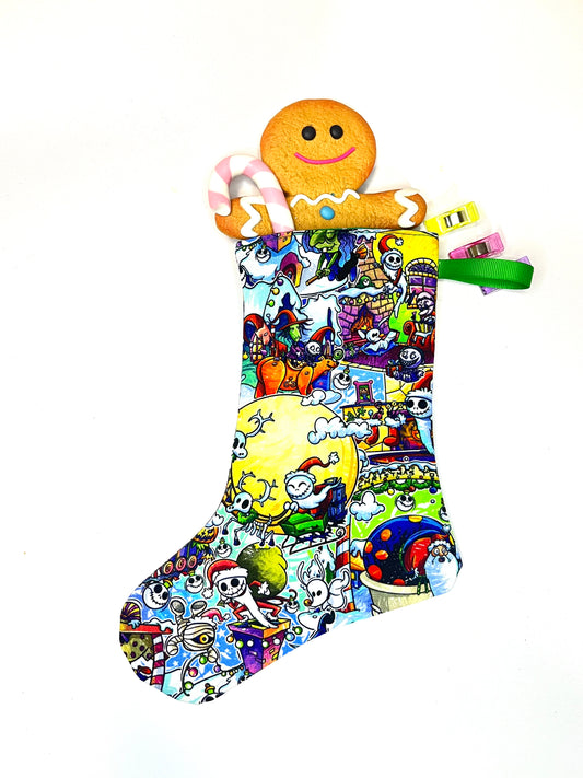 Nightmare Before Christmas Mini Stocking