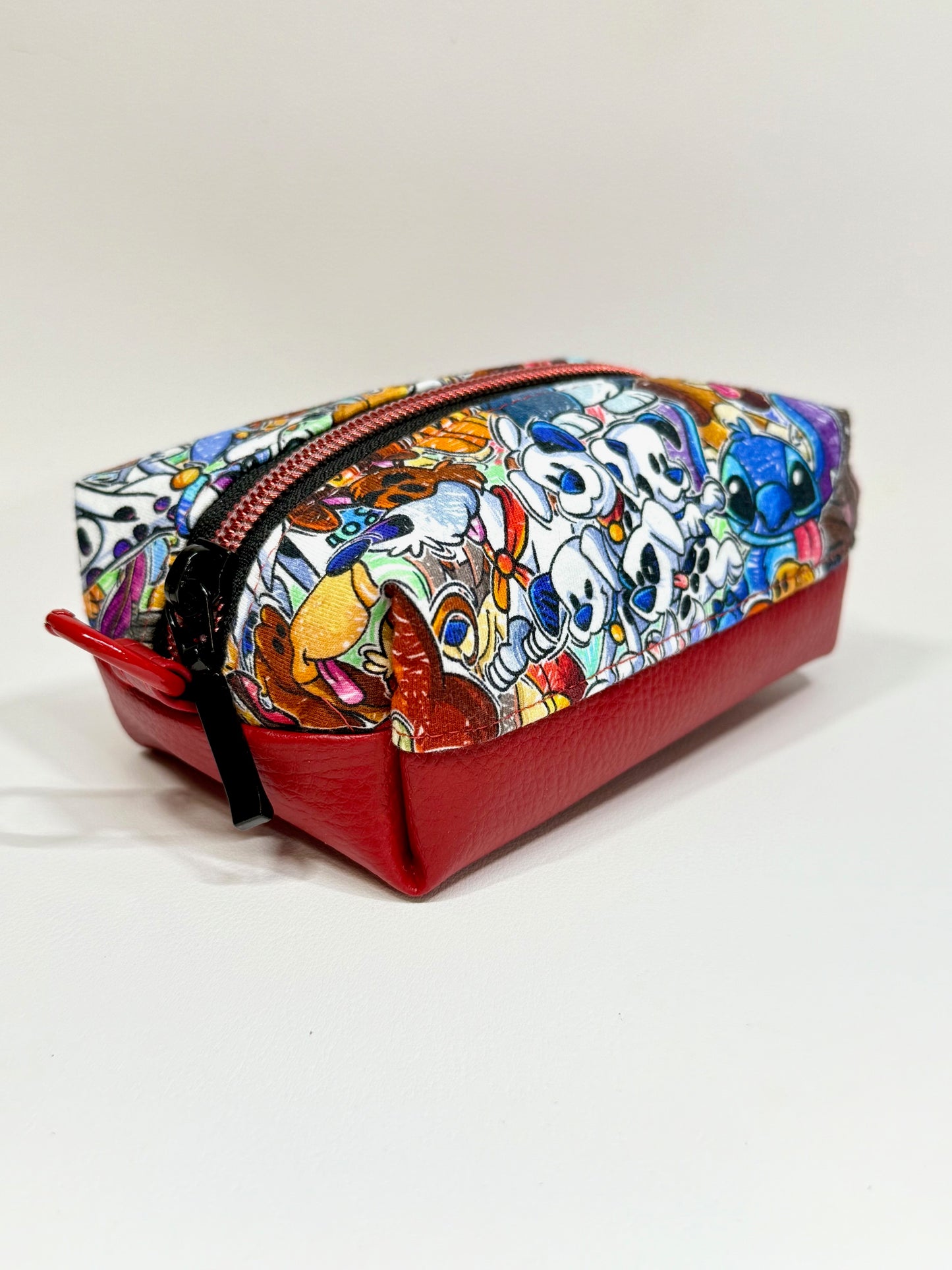 Puppy Love Chonky Boxy Bag with Red Bottom