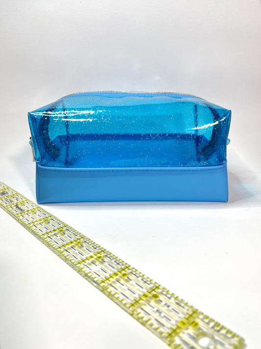 Blue Jelly Boxy Bag