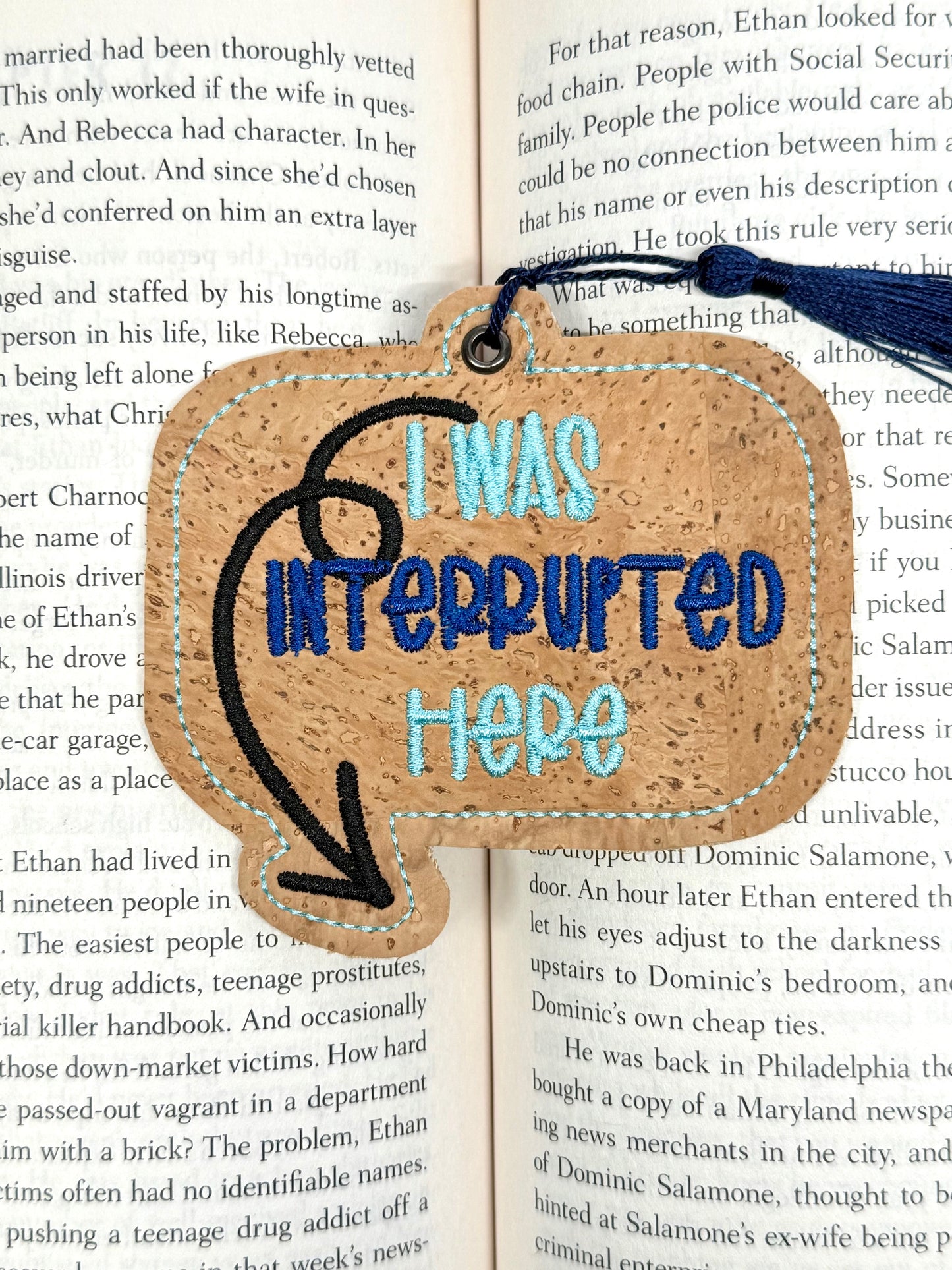 I Was Interrupted Here Bookmarks